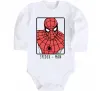 Детский боди Spider-man looking Белый фото