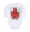 Детский боди Spider-man looking Белый фото