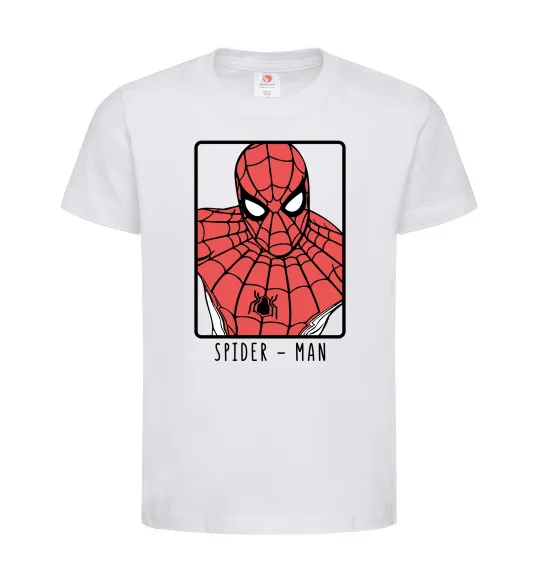 Дитяча футболка Spider-man looking Білий фото
