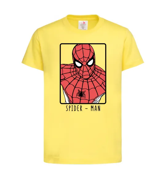 Дитяча футболка Spider-man looking Лимонний фото