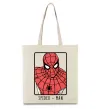 Еко-сумка Spider-man looking Бежевий фото