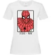 Жіноча футболка Spider-man looking Білий фото