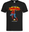 Мужская футболка Marvel comics Spider man Черный фото
