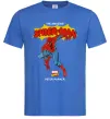Мужская футболка Marvel comics Spider man Ярко-синий фото