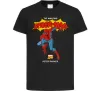 Детская футболка Marvel comics Spider man Черный фото