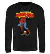 Свитшот Marvel comics Spider man Черный фото