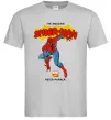 Мужская футболка Marvel comics Spider man Серый фото