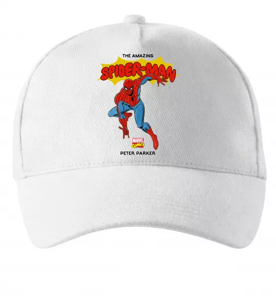 Кепка Marvel comics Spider man Белый фото