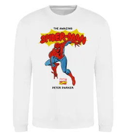 Свитшот Marvel comics Spider man Белый фото