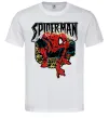Чоловіча футболка Spider man малюнок Білий фото
