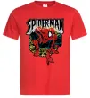 Чоловіча футболка Spider man малюнок Червоний фото