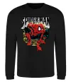 Свитшот Spider man малюнок Черный фото