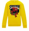 Дитячий світшот Spider man малюнок Сонячно жовтий фото