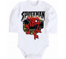 Дитячий бодік Spider man малюнок