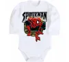 Детский боди Spider man малюнок Белый фото