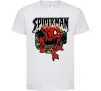 Детская футболка Spider man малюнок Белый фото