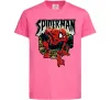 Детская футболка Spider man малюнок Ярко-розовый фото