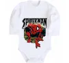 Дитячий бодік Spider man малюнок Білий фото