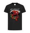Дитяча футболка Spider man малюнок Чорний фото