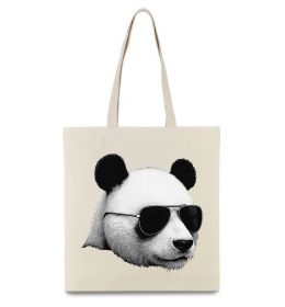 Эко-сумка Панда в окулярах