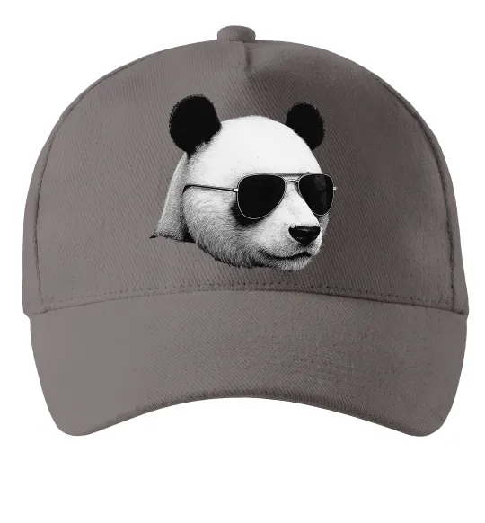 Кепка Панда в окулярах Серый фото