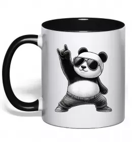 Чашка с цветной ручкой