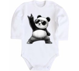 Дитячий бодік Панда рок