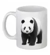 Чашка керамическая Панда повний зріст Белый фото