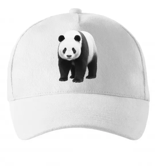 Кепка Панда повний зріст Белый фото