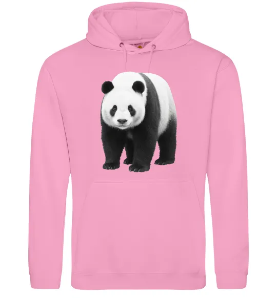 Женская толстовка (худи) Панда повний зріст Розовый фото