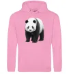 Женская толстовка (худи) Панда повний зріст Розовый фото