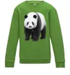 Детский Свитшот Панда повний зріст Лаймовый фото
