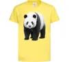 Детская футболка Панда повний зріст Лимонный фото