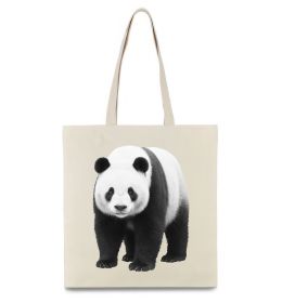Эко-сумка Панда повний зріст