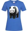 Женская футболка Панда повний зріст Ярко-синий фото