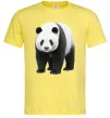 Чоловіча футболка Панда повний зріст Лимонний фото