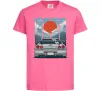 Детская футболка Car JDM Ярко-розовый фото