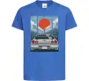 Детская футболка Car JDM Ярко-синий фото