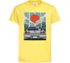 Детская футболка Car JDM Лимонный фото