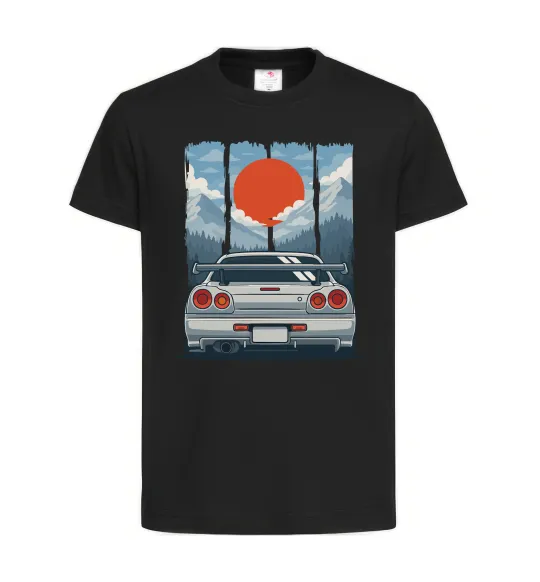 Детская футболка Car JDM Черный фото