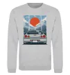 Свитшот Car JDM Серый меланж фото