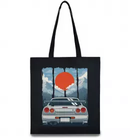 Эко-сумка Dakar rally Черный фото