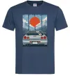 Чоловіча футболка Car JDM Темно-синій фото