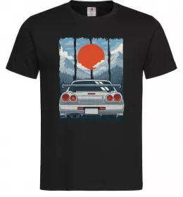 Чоловіча футболка Car JDM Чорний фото