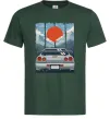 Чоловіча футболка Car JDM Темно-зелений фото