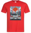 Чоловіча футболка Car JDM Червоний фото