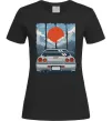 Жіноча футболка Car JDM Чорний фото