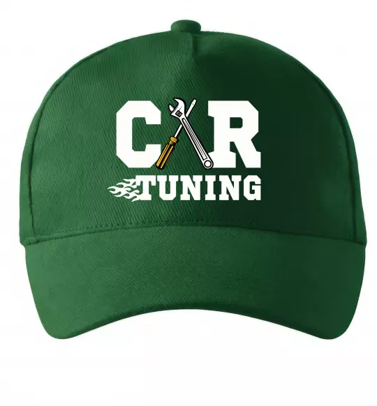 Кепка Car tuning Темно-зеленый фото