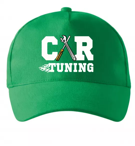 Кепка Car tuning Зеленый фото