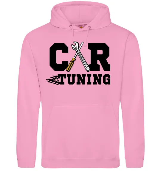 Женская толстовка (худи) Car tuning Розовый фото
